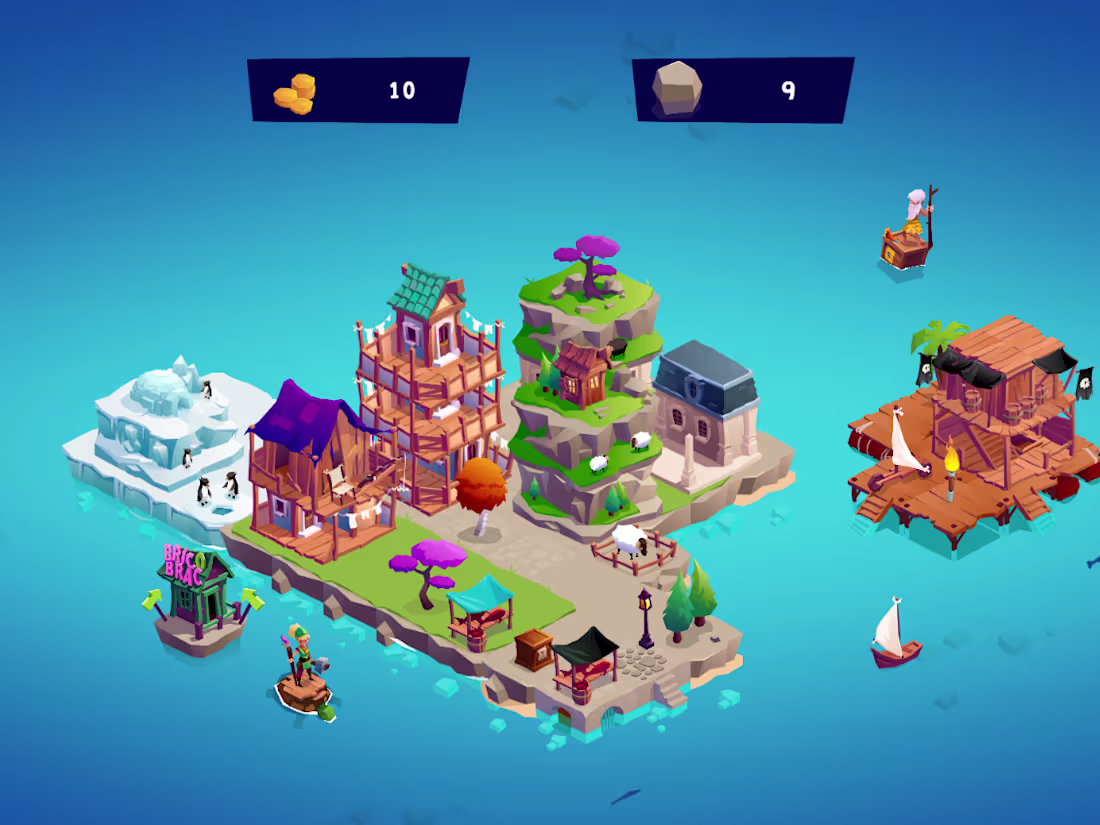 Cover image for A vibrant world where solving math puzzles lets players cust...