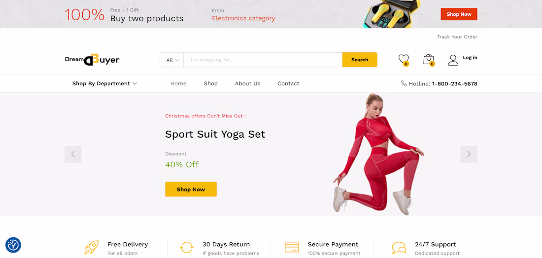 Cover image for Ecommerce store with WooCommerce