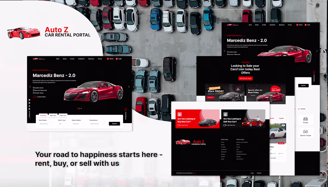 Cover image for AutoZ Portal – Car Selling