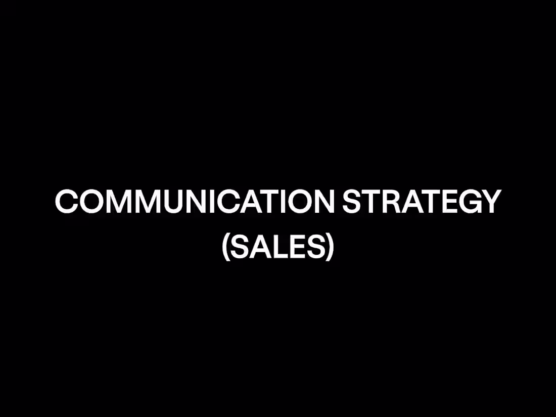 Cover image for Sales Strategy
