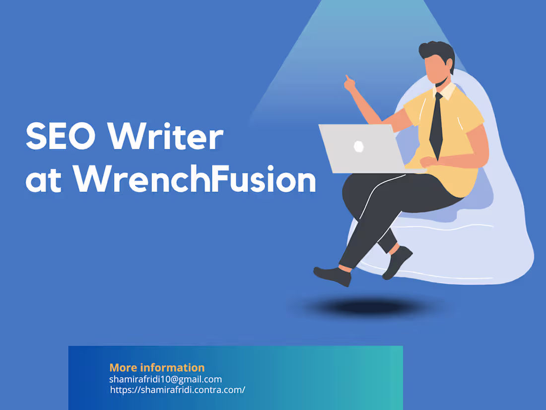Cover image for SEO Writer at Wrench Fusion