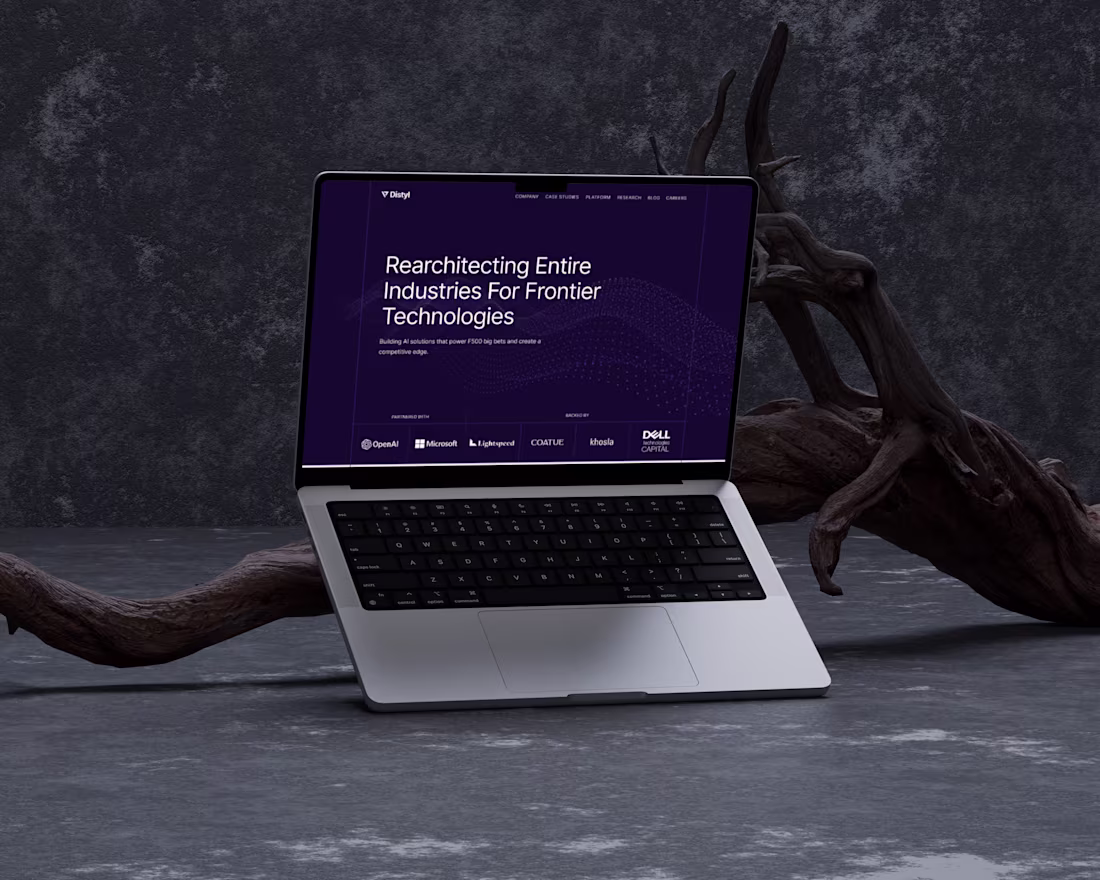 Cover image for Distyl - Website Redesign