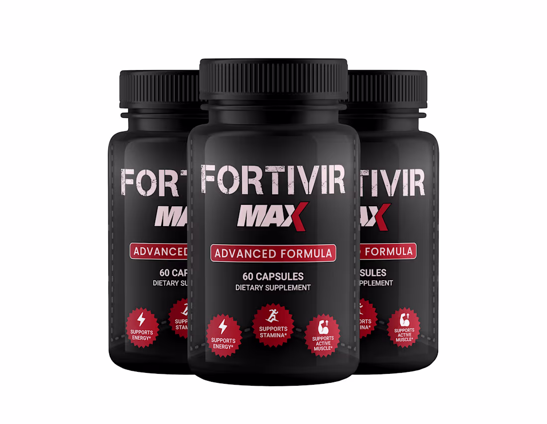 Cover image for FORTIVIR MAX – Advanced Performance Supplement Packaging Des...