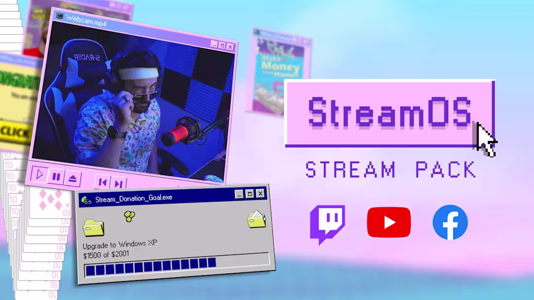 Cover image for Retro UI Design for StreamOS