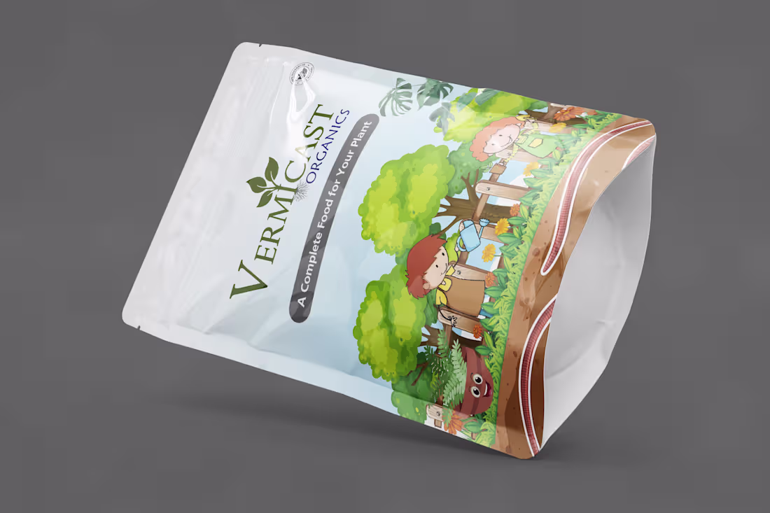 Cover image for Logo & packaging Design for a Vermicast Brand
