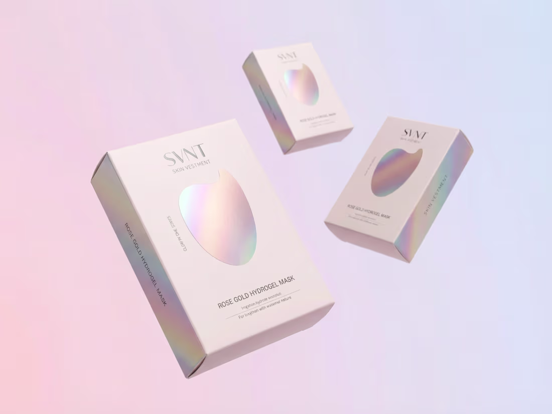 Cover image for Brand & Packaging design for Futuristic face masks brand