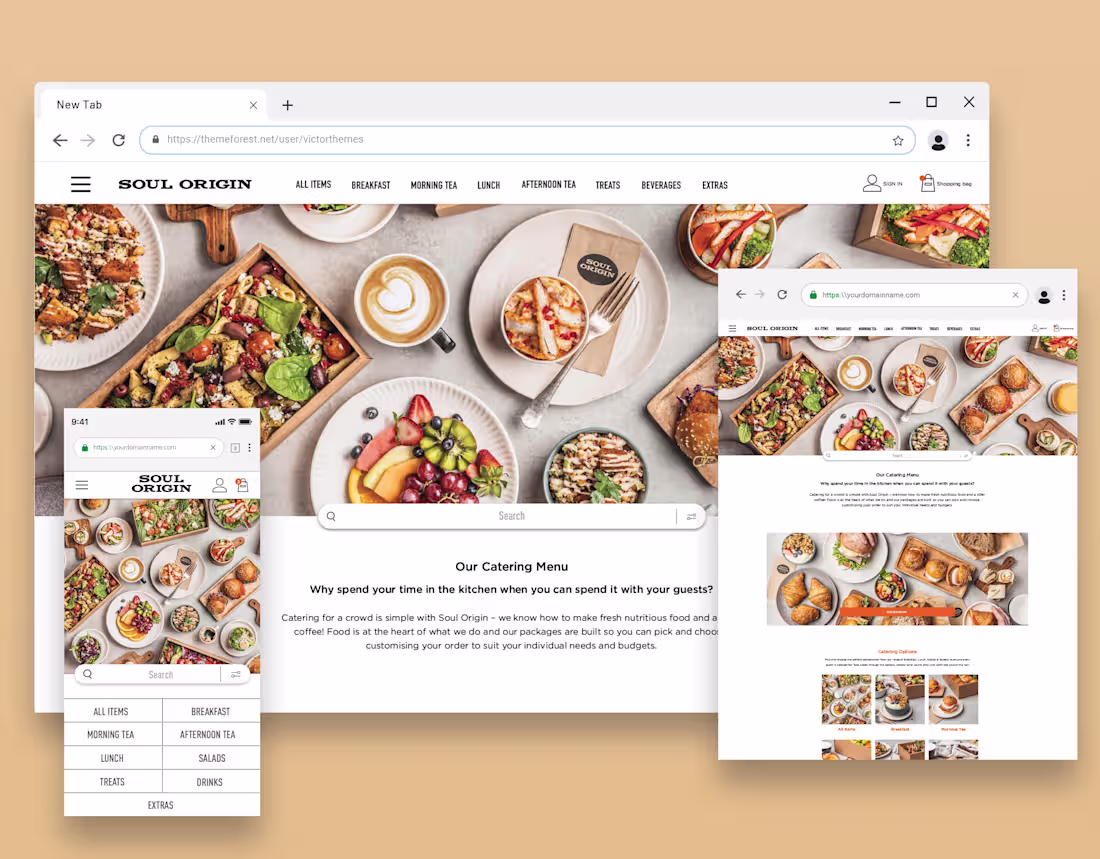 Cover image for Catering made easy