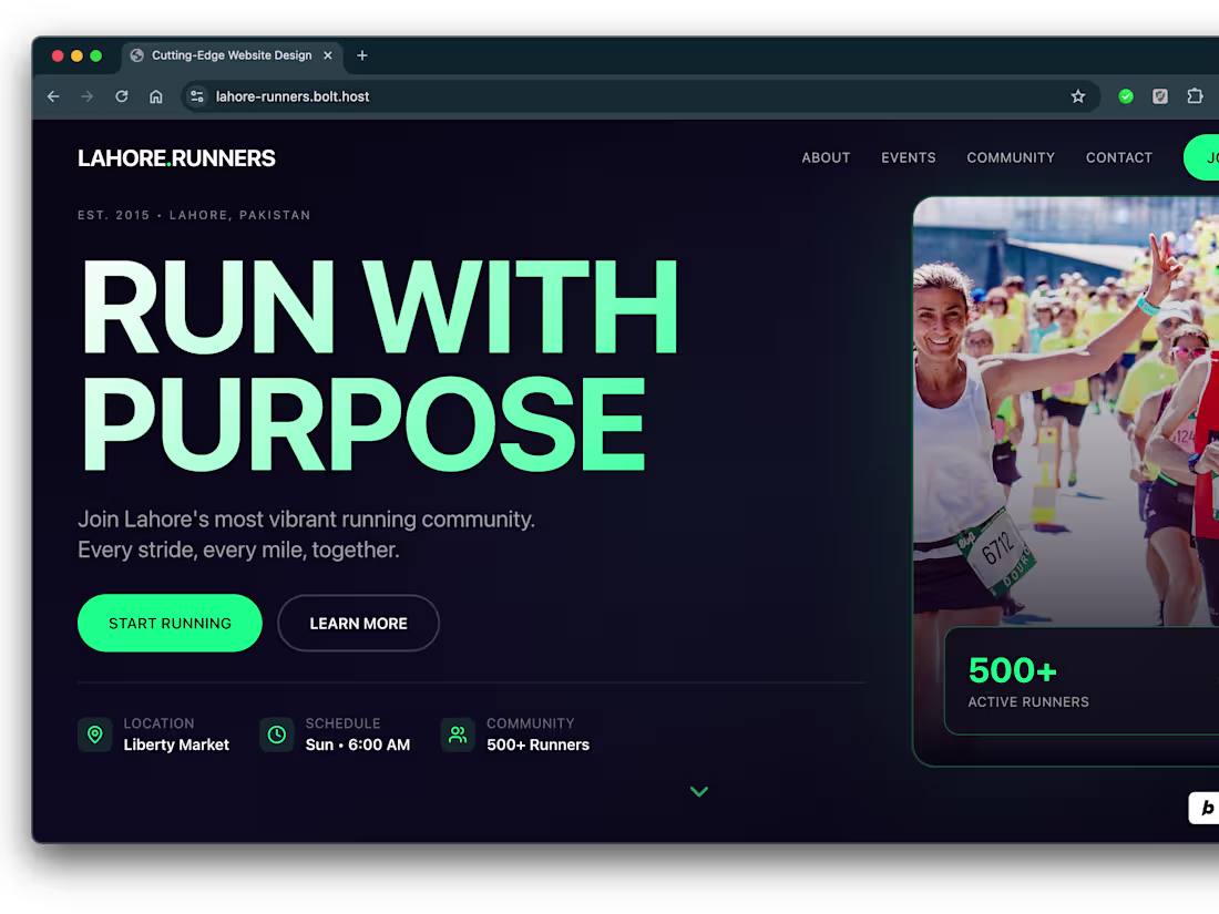Cover image for Lahore Runners | Running Club Site