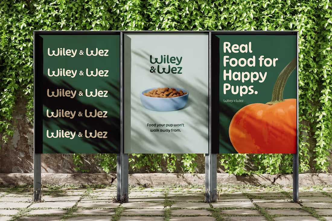 Cover image for Wiley & Wez – Playful & Eco-Friendly Pet Brand Identity