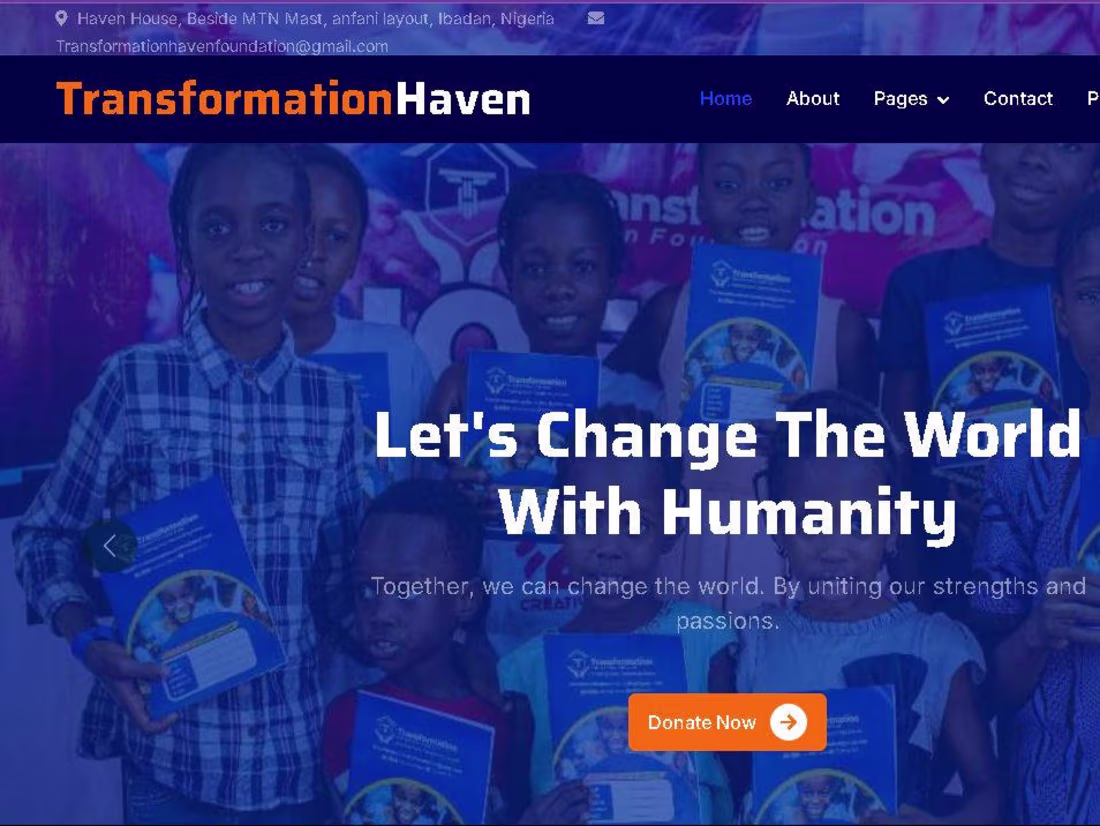 Cover image for Responsive NGO Website