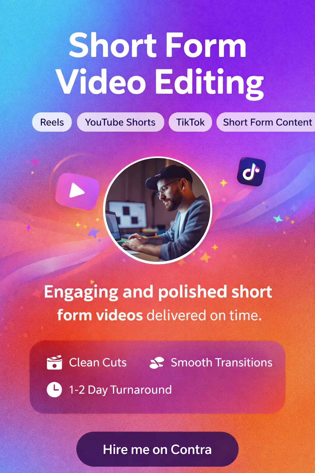 Cover image for Short Form Video Editing