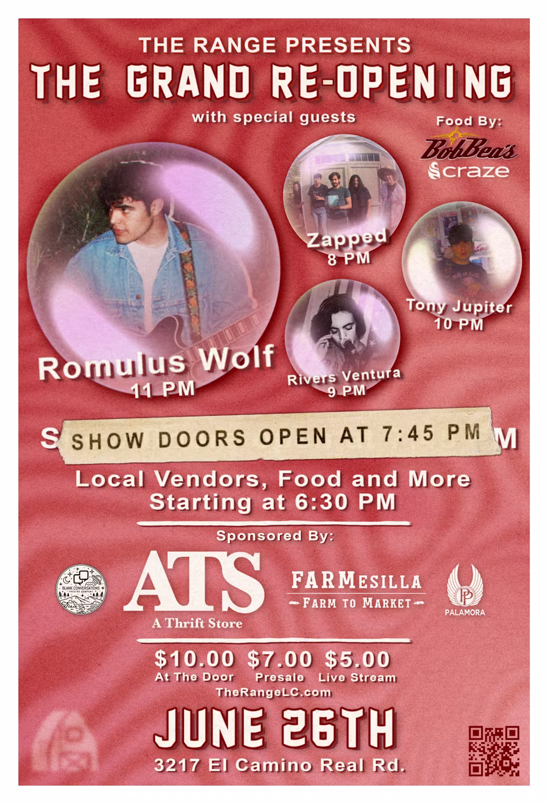 Cover image for "The Range Presents" Series | Poster Design