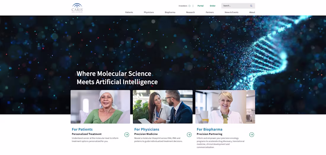 Cover image for Caris Life Sciences aimed to