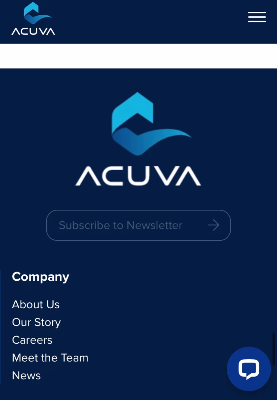 Cover image for Acuva Tech Website Including Shopify