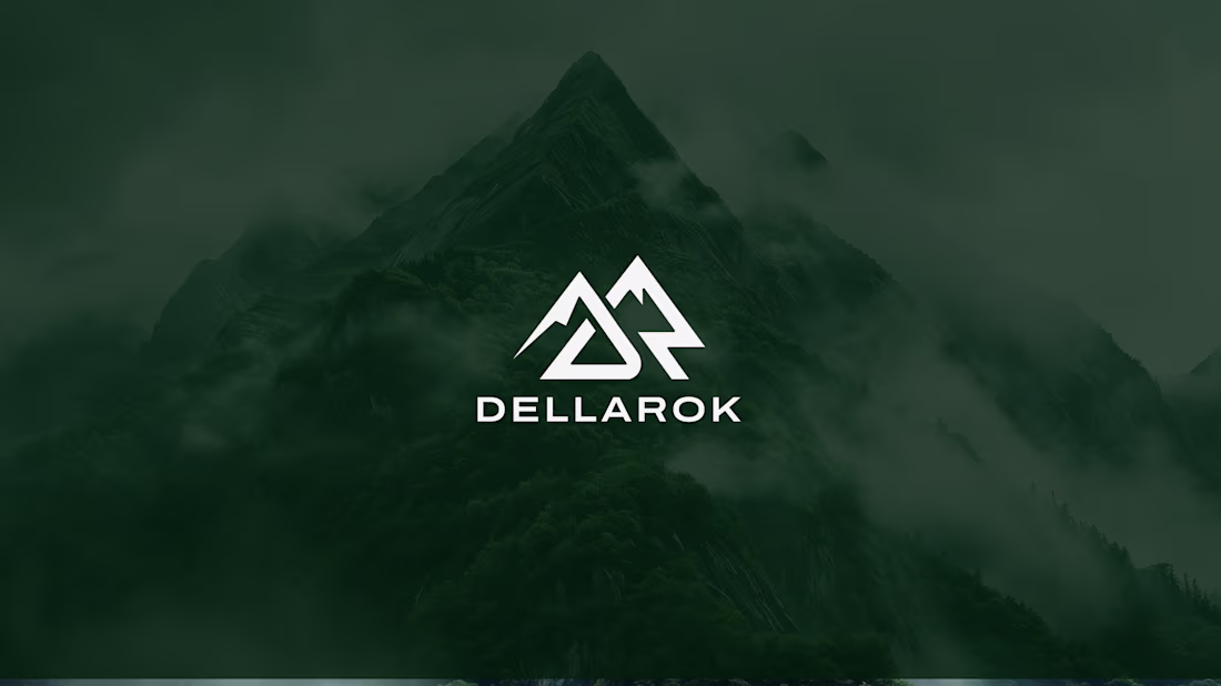 Cover image for Logo design for Dellarok — created by merging R and D into a...