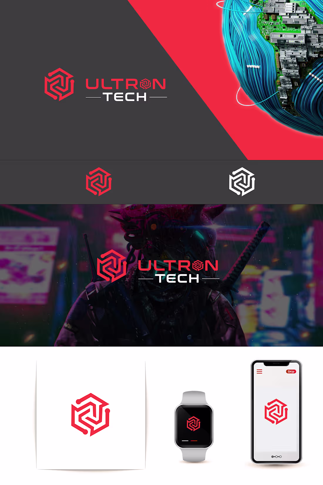 Cover image for AMAZING TECHNOLOGY LOGO DESIGN FOR CLIENT on Behance