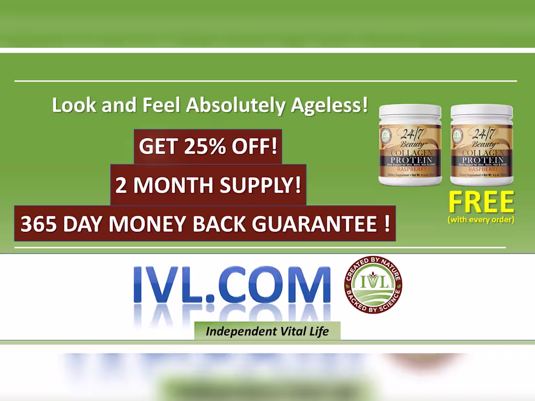 Cover image for Beauty Collagen Protein Video Sales Letter