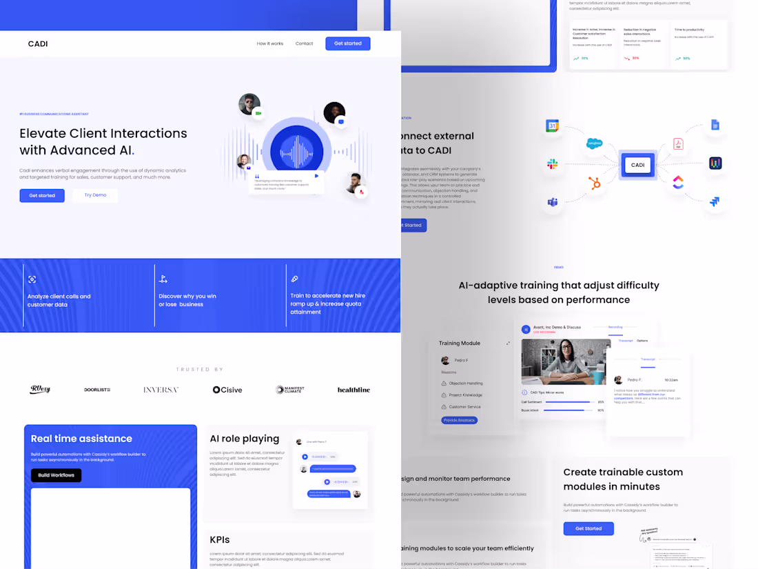 Cover image for Creative Landing page for your business