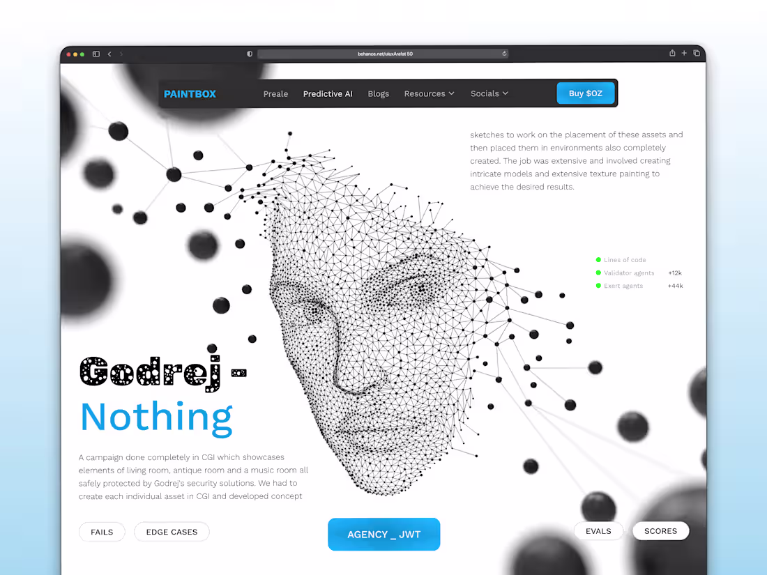 Cover image for Paintbox AI | Futuristic Predictive