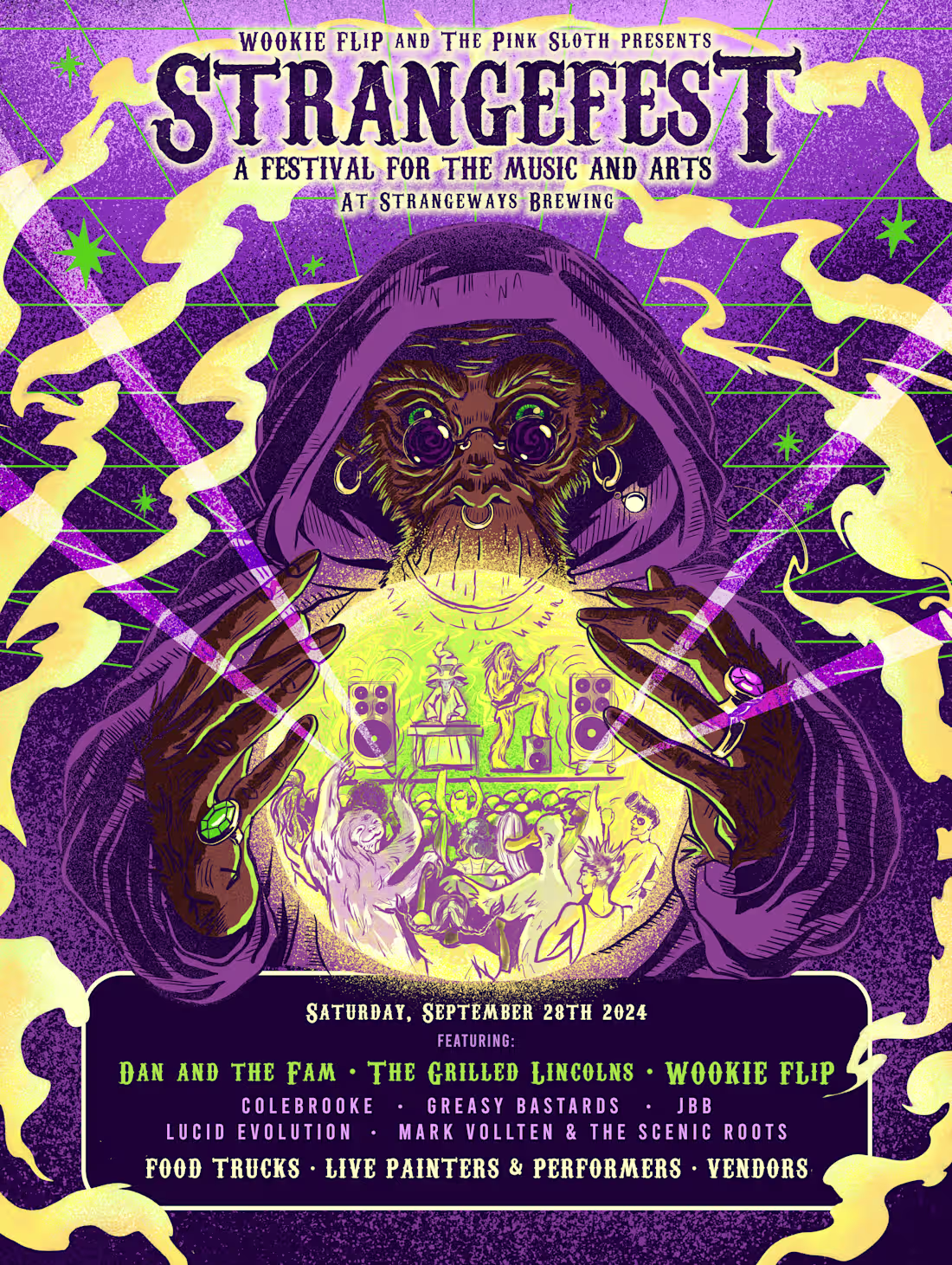 Cover image for StrangeFest Poster Design