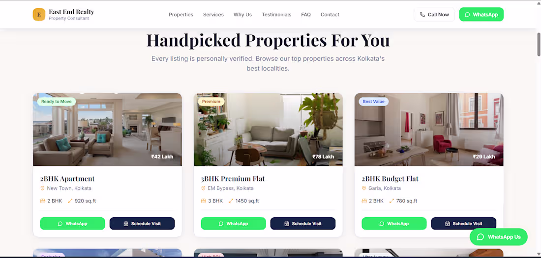 Cover image for Real Estate Property Listing Website