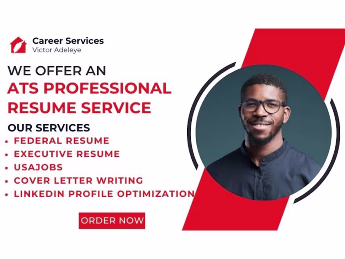 Cover image for I will craft an ATS resume that will land potential job roles