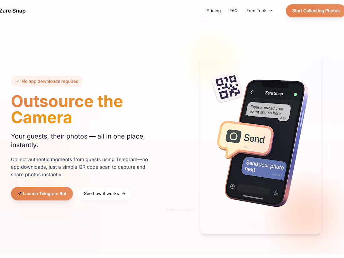 Cover image for Zare Snap - Seamless Event Photo Collection