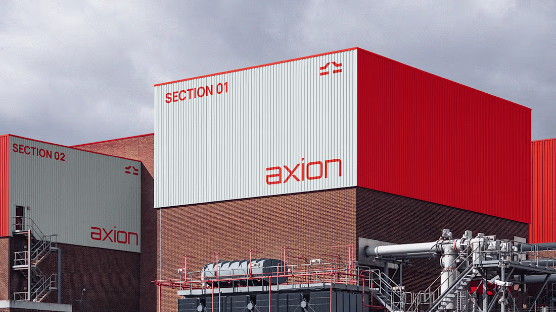 Cover image for AXION: Brand Identity for a Construction Firm
