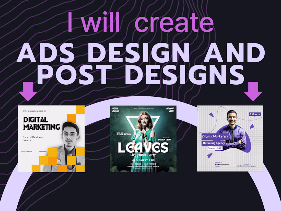 Cover image for Ads and Post Design for Social Media