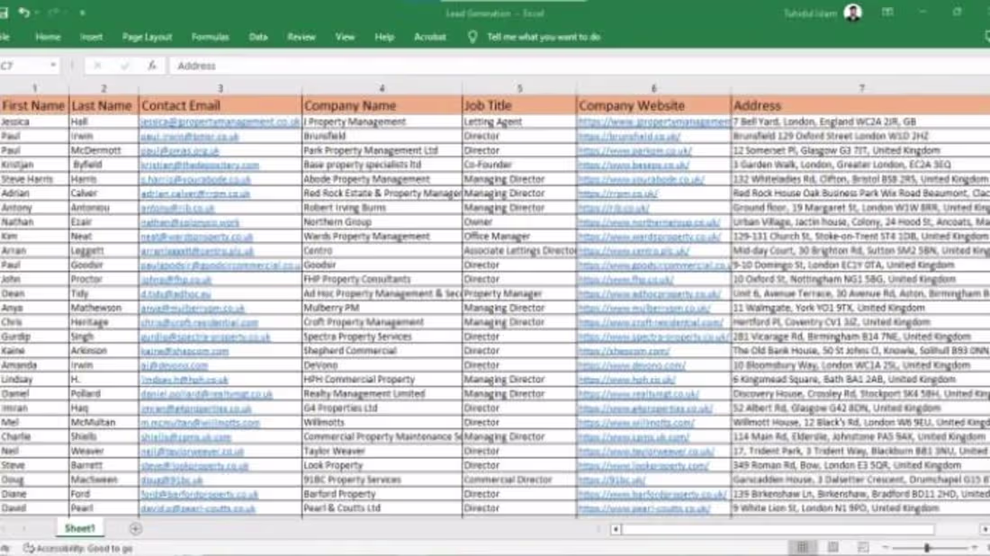 Cover image for  Lead generation expert