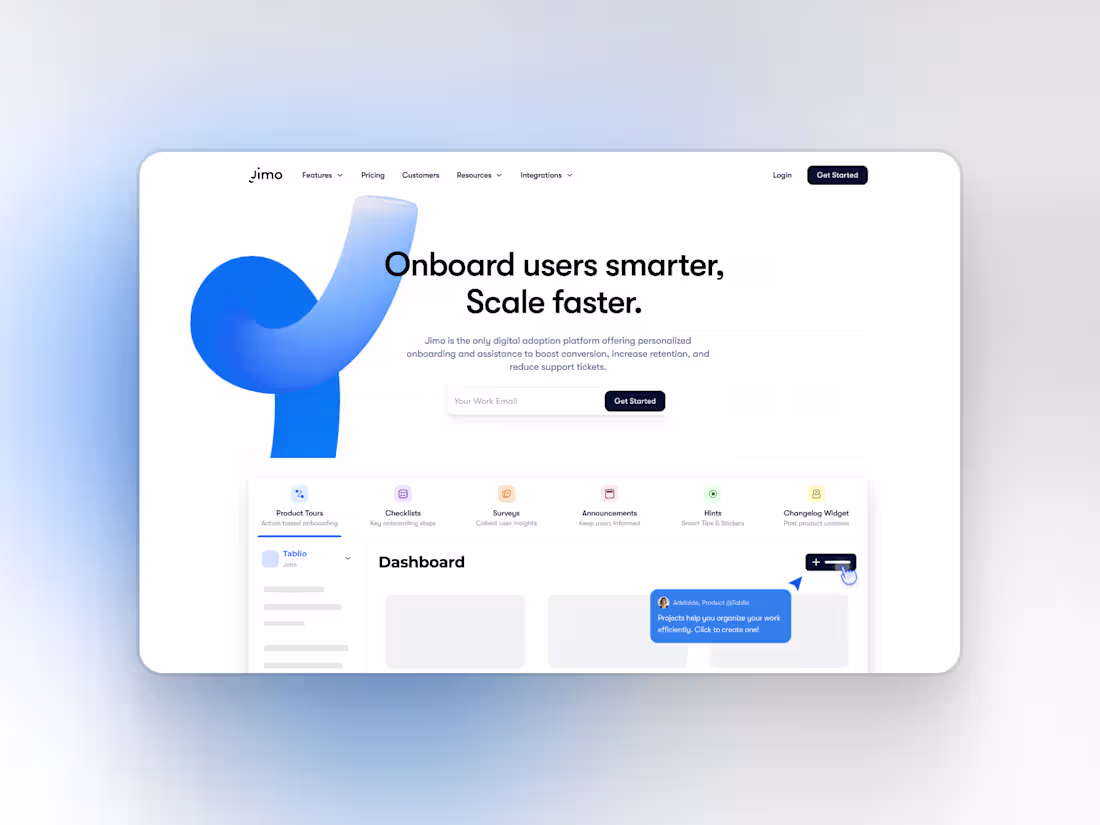 Cover image for Landing Page Design for Jimo