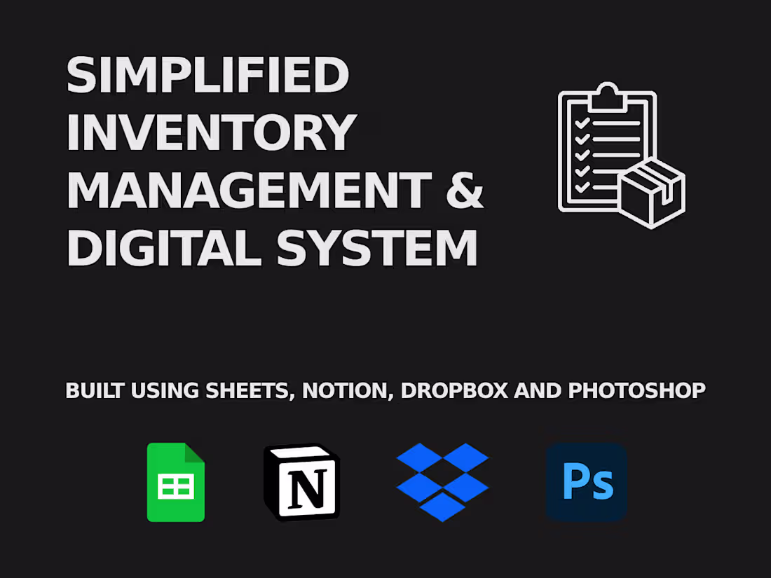 Cover image for Props Warehouse Workflow & Digital System Optimization