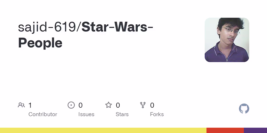 Cover image for sajid-619/Star-Wars-People