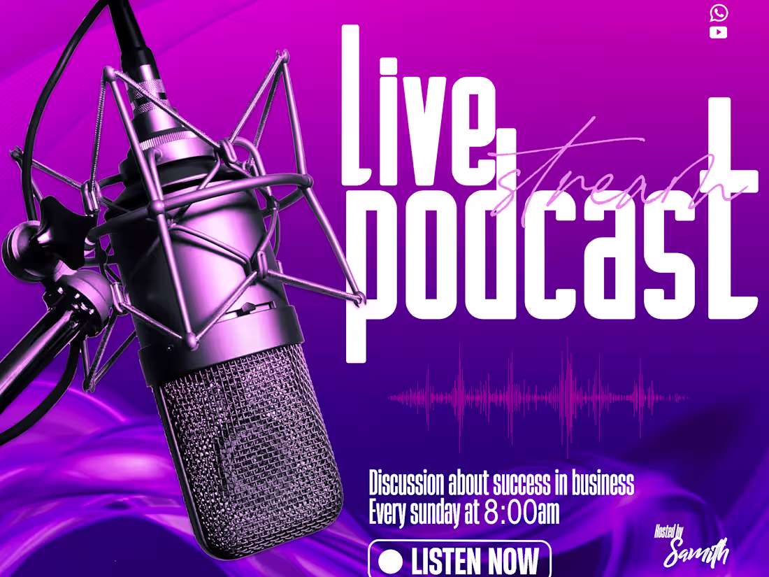 Cover image for Podcast cover art design Professional 