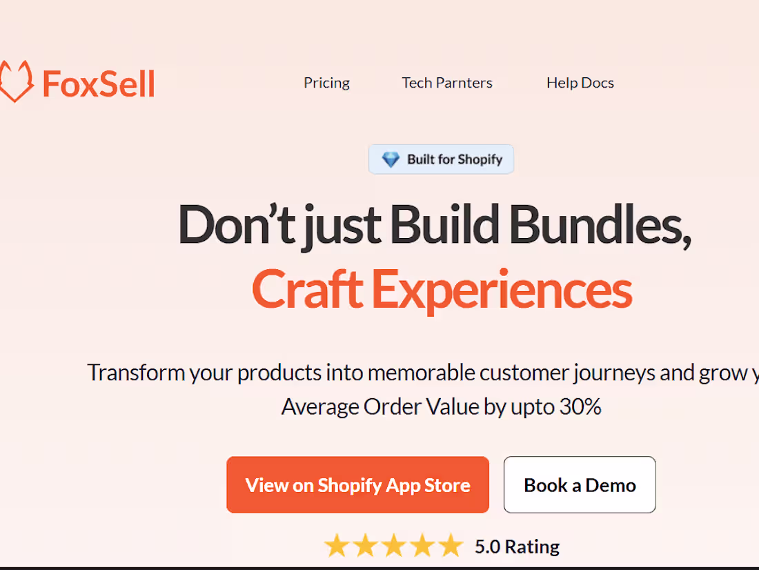 Cover image for Foxsell Agency Website Design