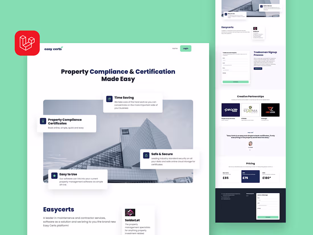 Cover image for Home - Property Compliance | EasyCerts