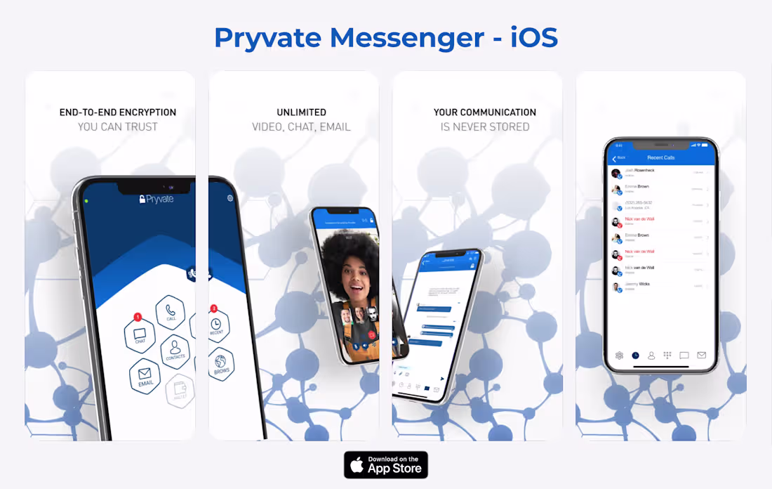 Cover image for Pryvate — Encrypted VoIP iOS App