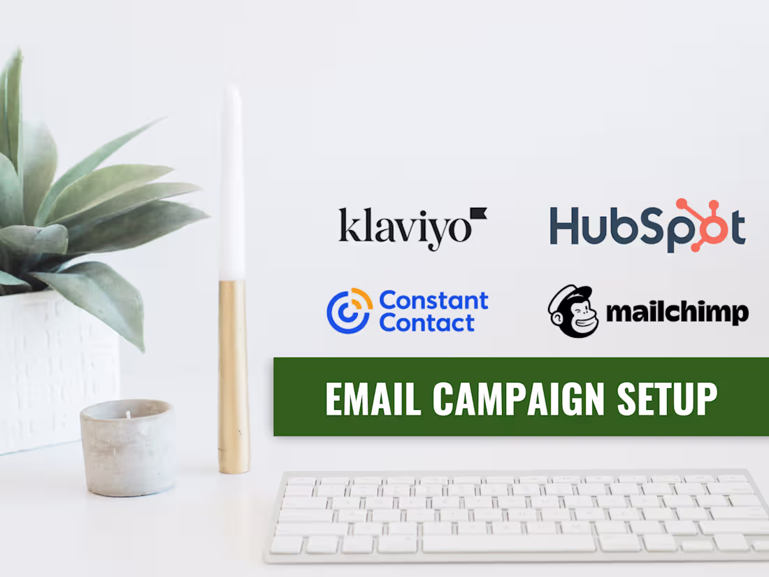 Cover image for Email Campaign Setup & Welcome Sequence