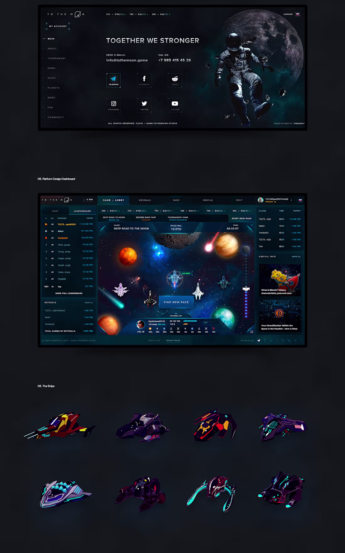 Cover image for TOTHEMOON Crypto-gaming Platform