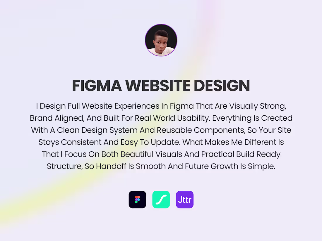 Cover image for Figma Website Design