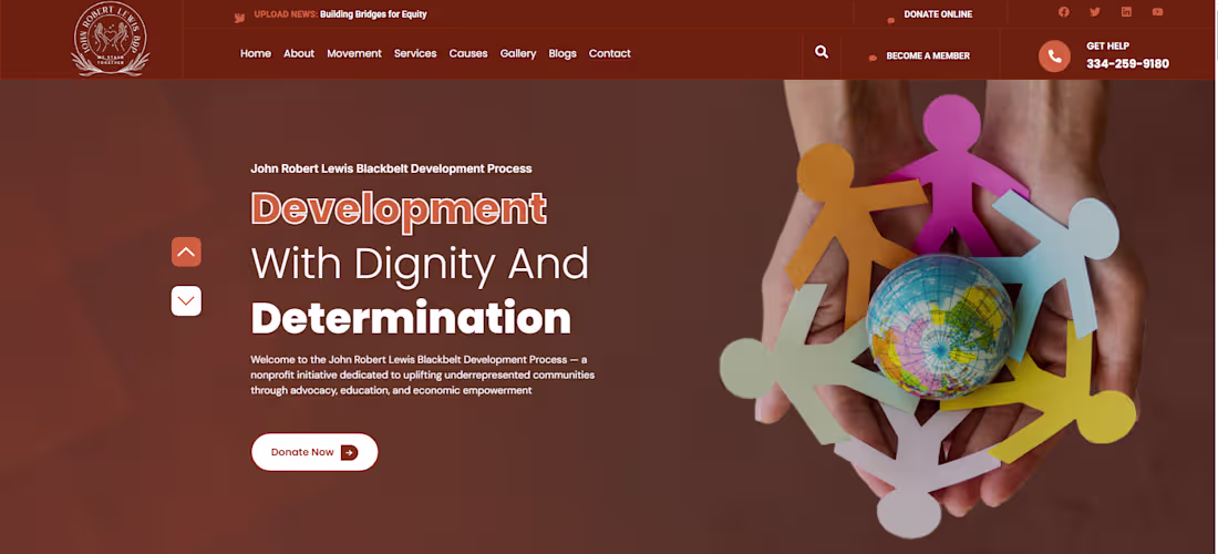 Cover image for Designed & developed JRL BD Process’s website—clean legal-se...