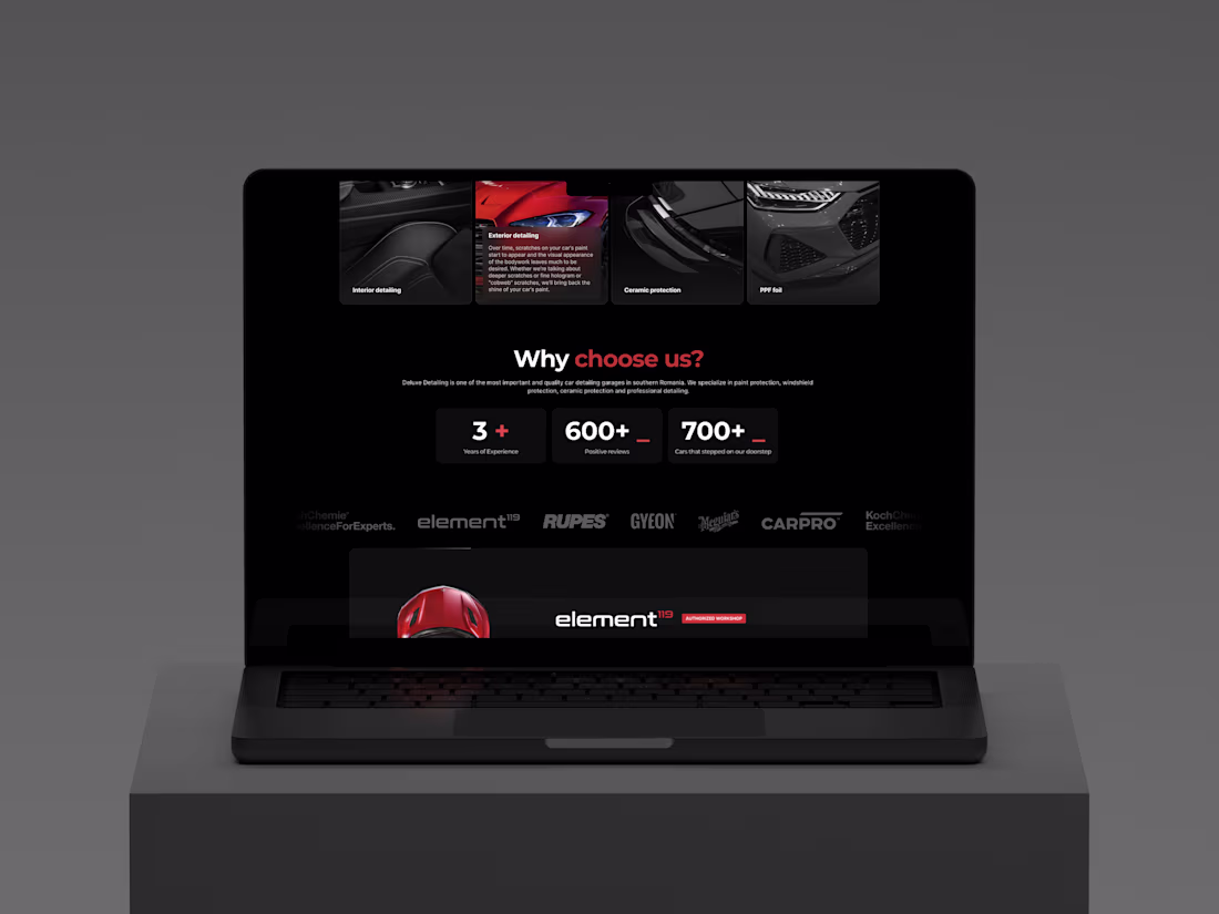 Cover image for Deluxe Detailing