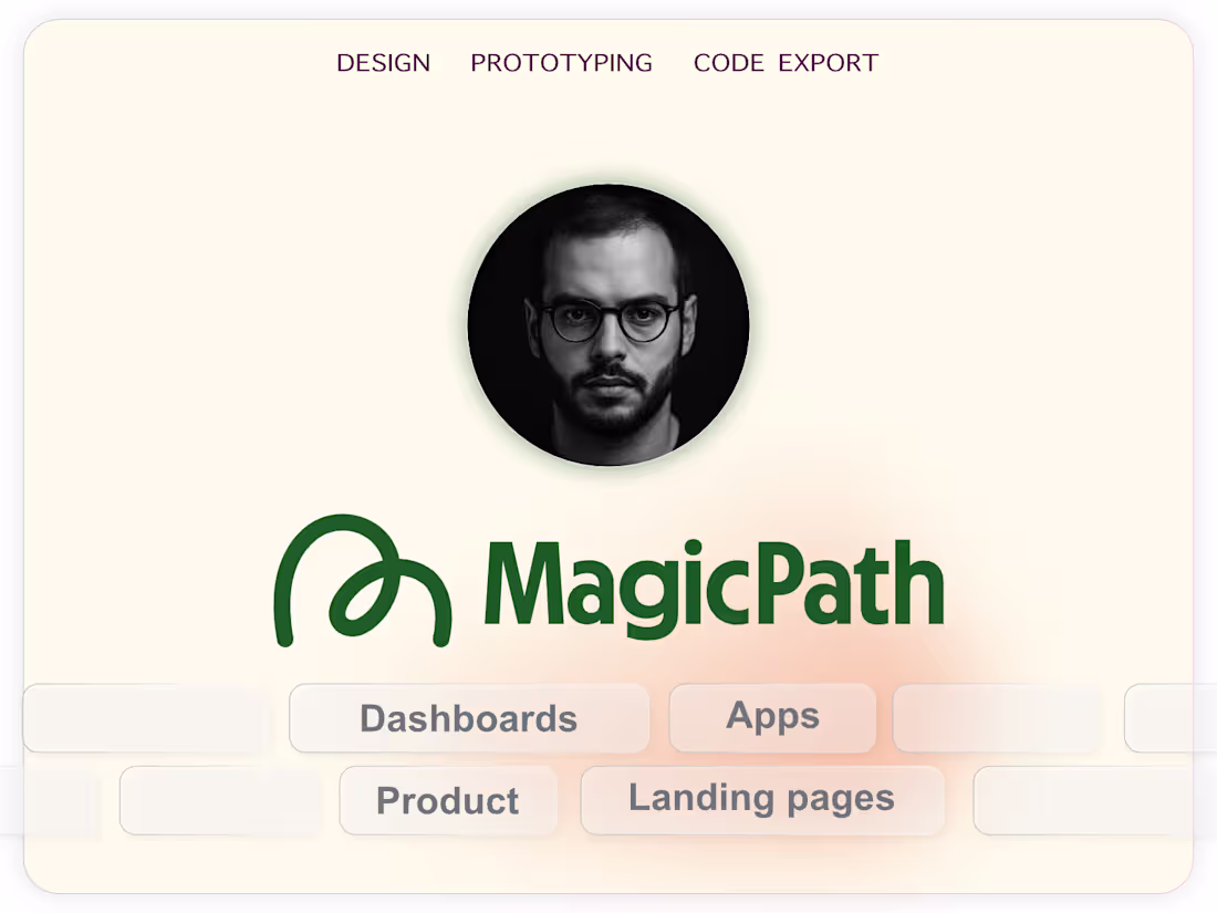 Cover image for Landing page design developnent and code export - Magicpath