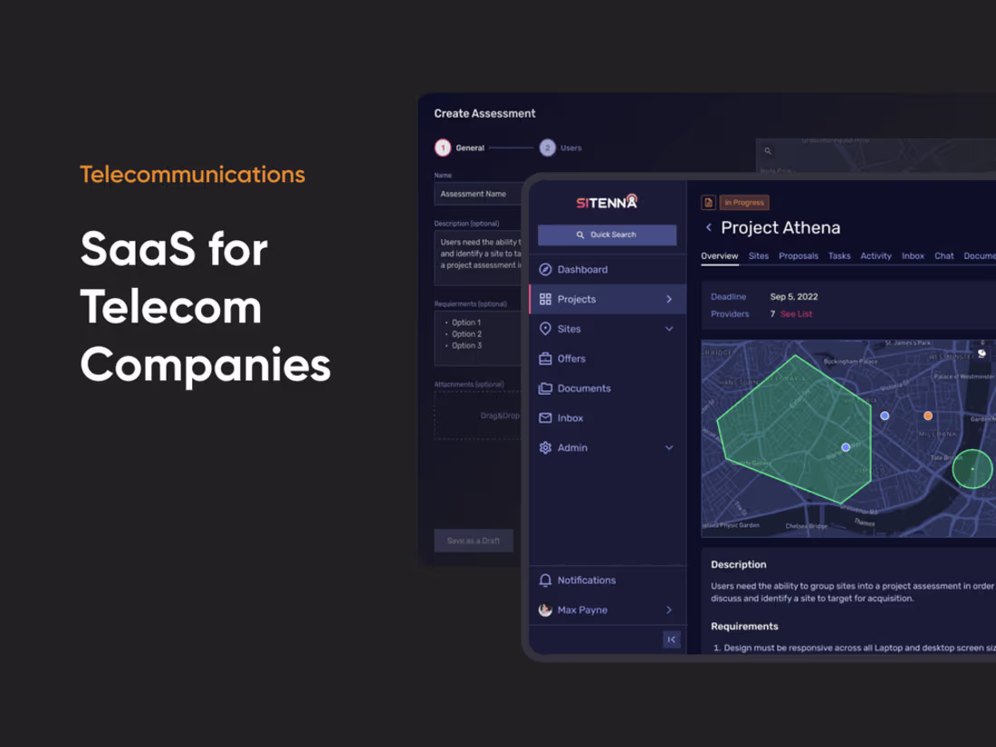 Cover image for SaaS Solution for Telecom Companies