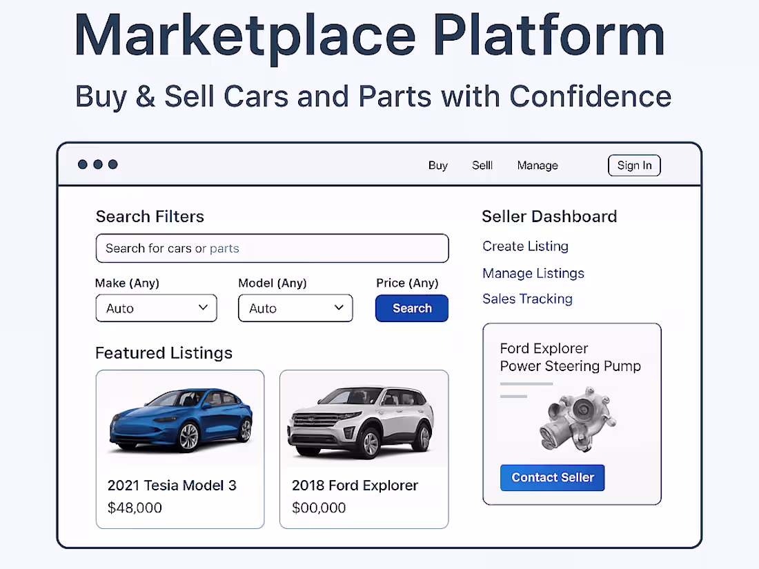 Cover image for Oye Car Web Application Development
