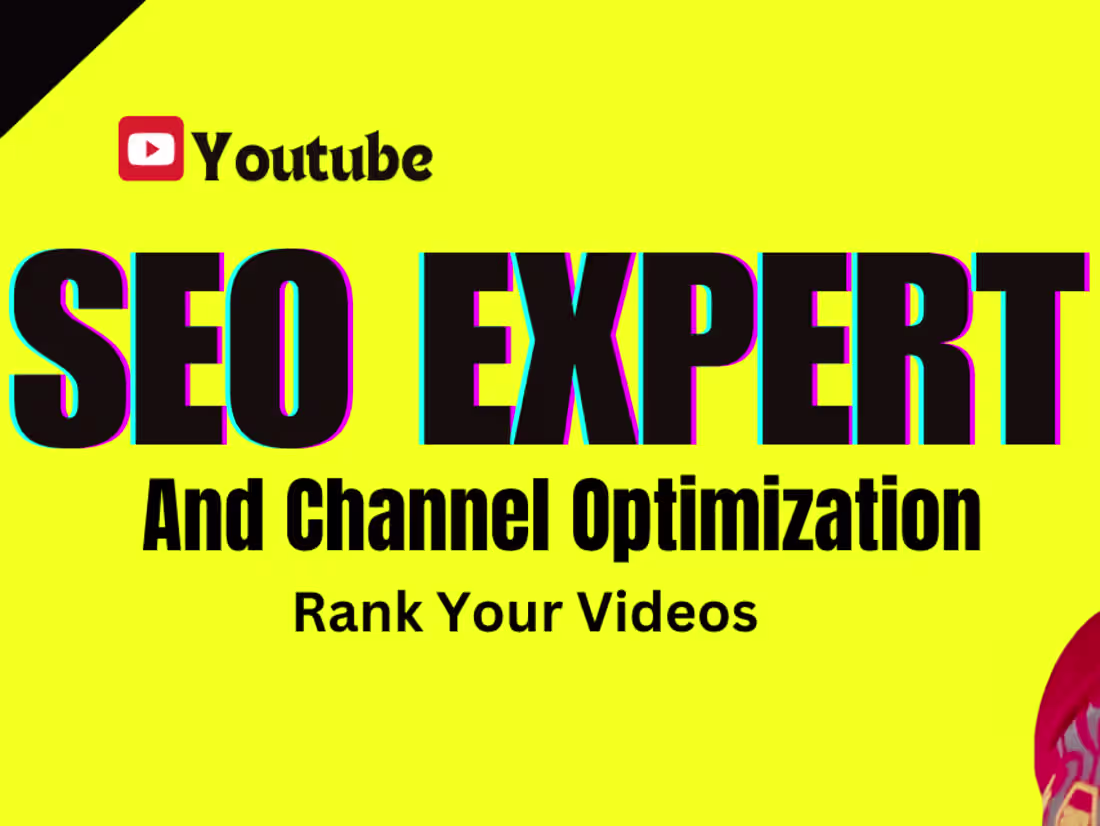 Cover image for I will do best Youtube video SEO and channel manager