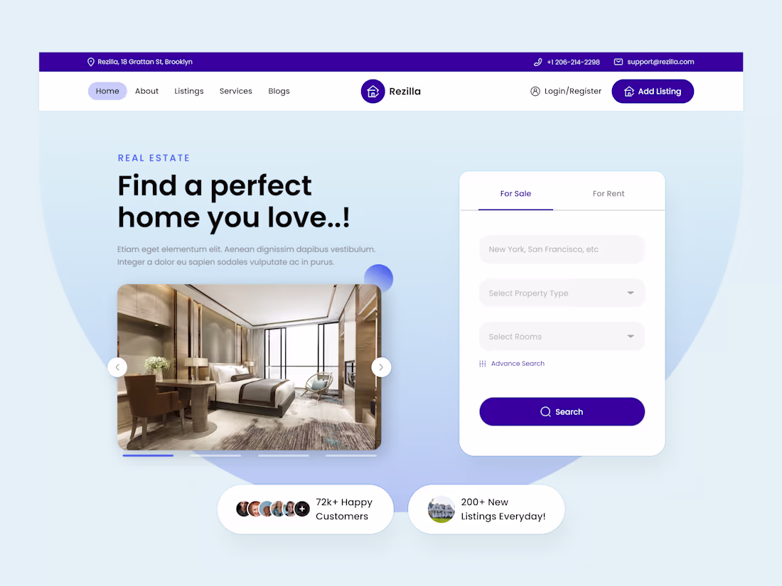 Cover image for Full Framer Website for Real Estate Agency