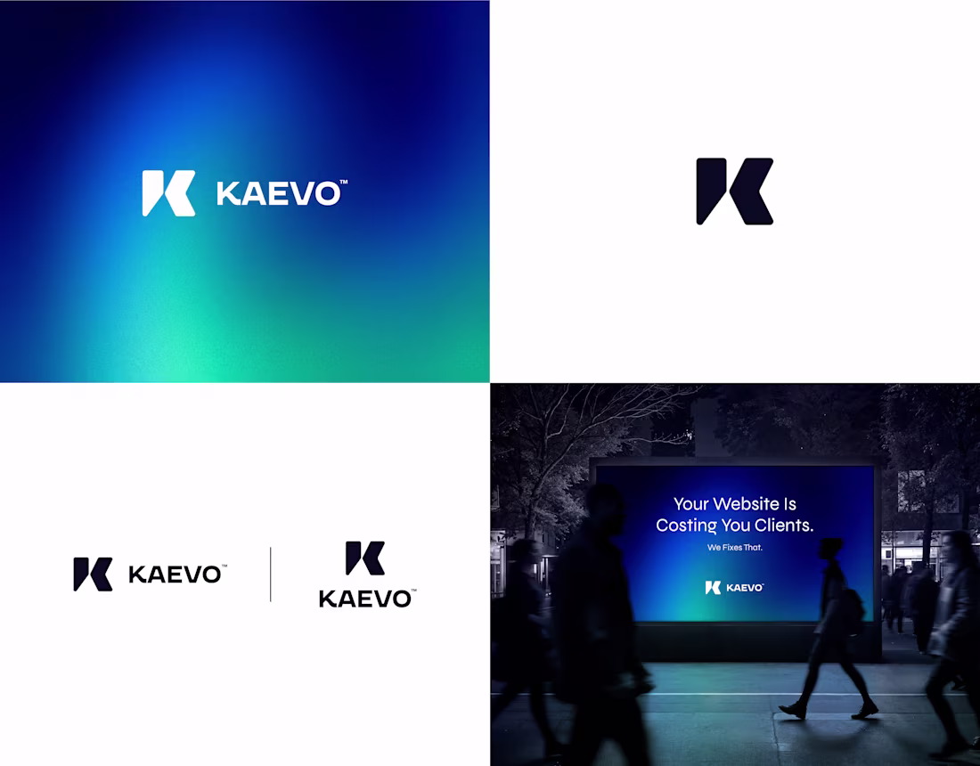 Cover image for Kaevo - Tech Brand Identity