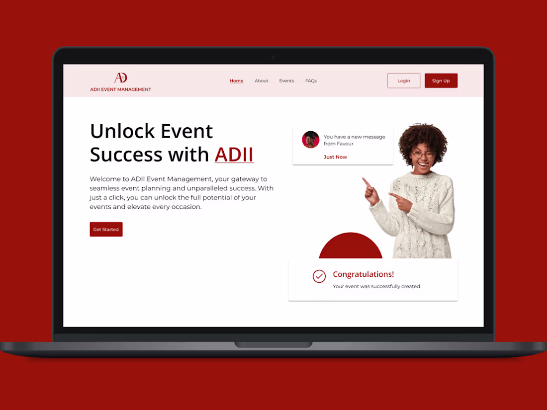 Cover image for I will create visually appealing website for your brand