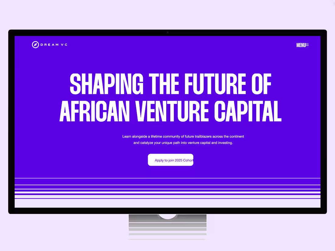 Cover image for Redesigning Dream VC's Flagship Website